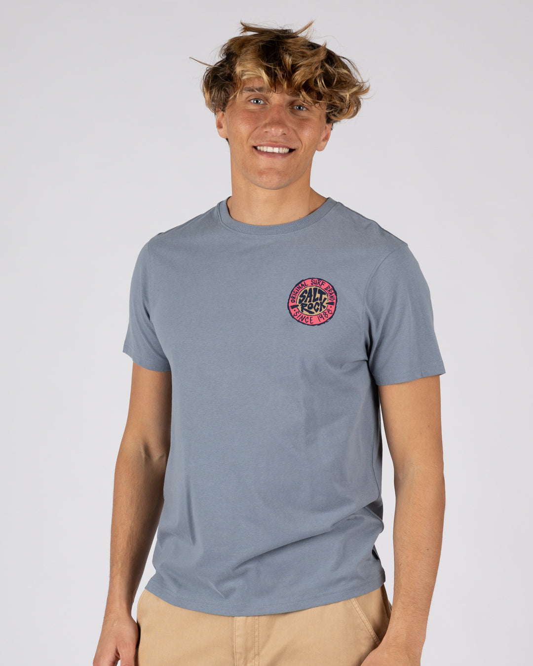 Saltrock Original SR - Mens Short Sleeve T-Shirt - Blue