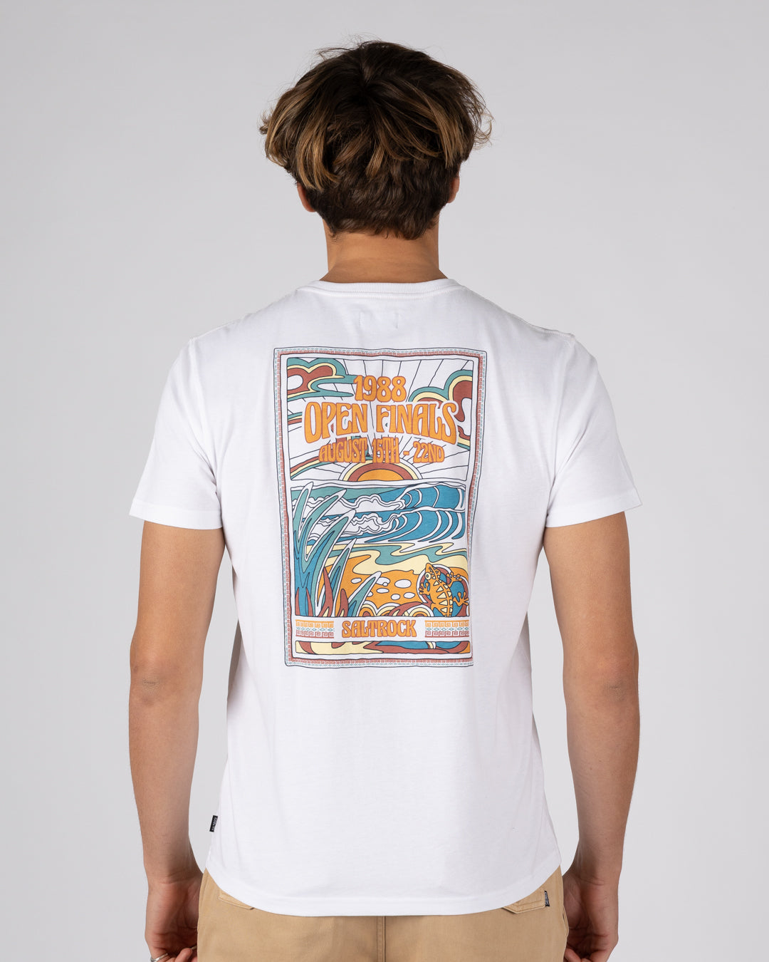 Saltrock Open Finals - Mens Short Sleeve T-Shirt - White
