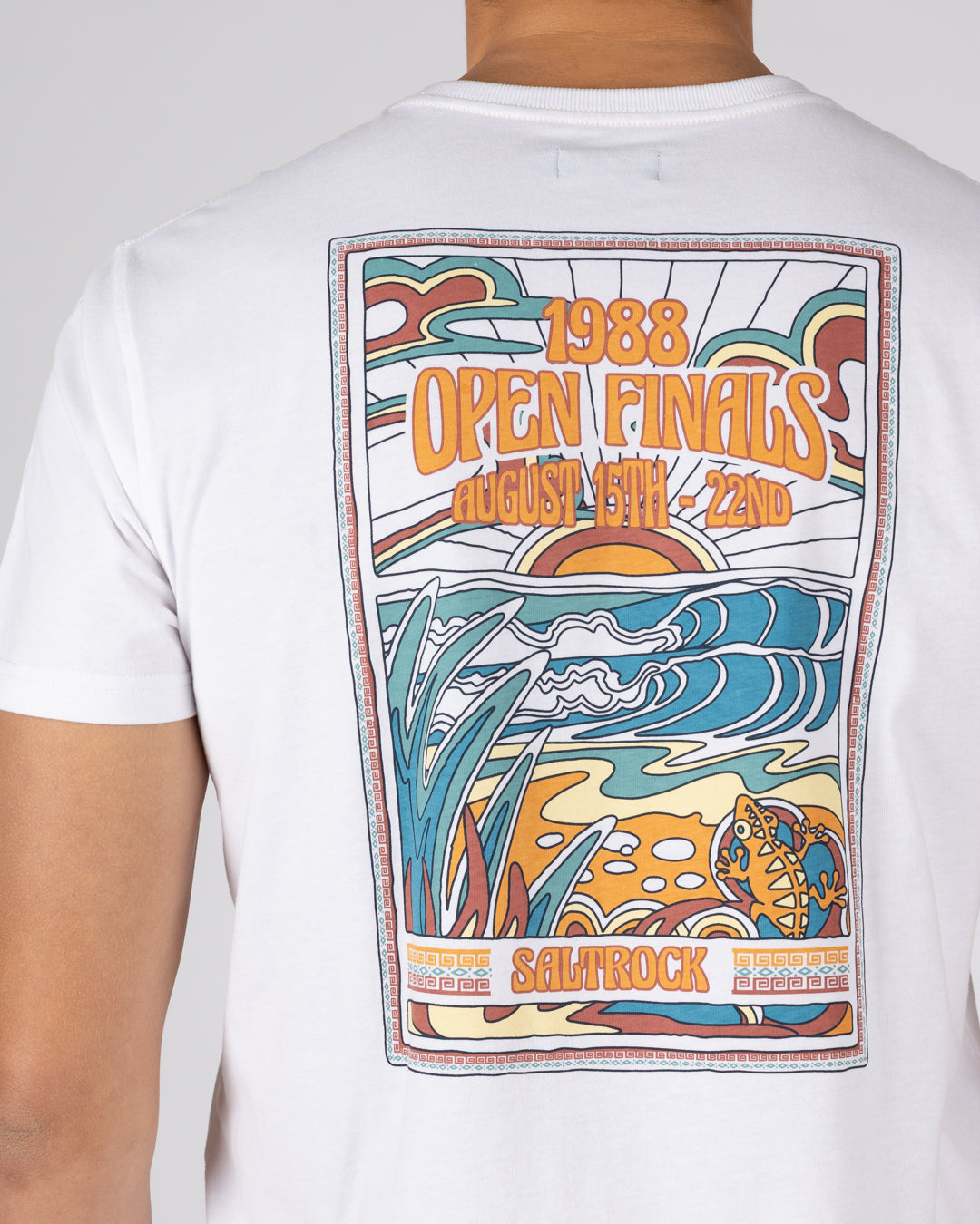 Saltrock Open Finals - Mens Short Sleeve T-Shirt - White