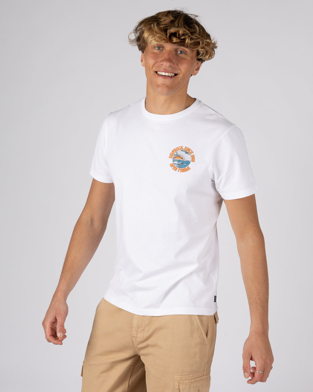 Saltrock Open Finals - Mens Short Sleeve T-Shirt - White