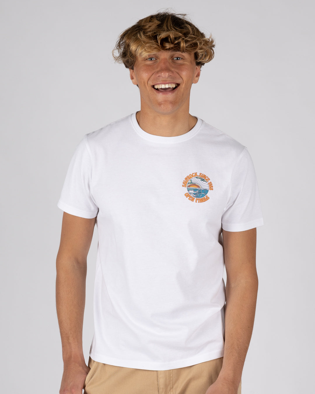 Saltrock Open Finals - Mens Short Sleeve T-Shirt - White