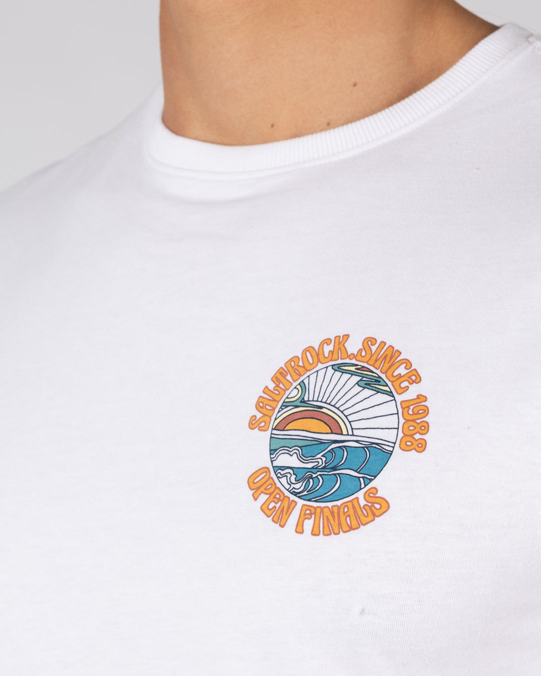Saltrock Open Finals - Mens Short Sleeve T-Shirt - White