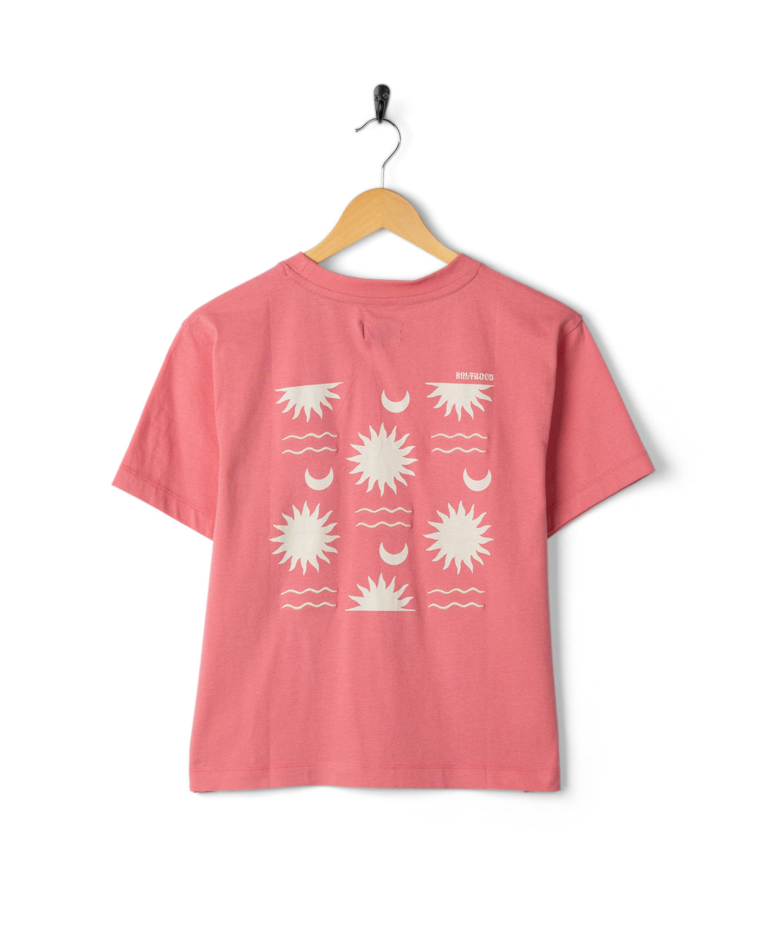 Saltrock Equinox Womens Boxy T-Shirt in Pink