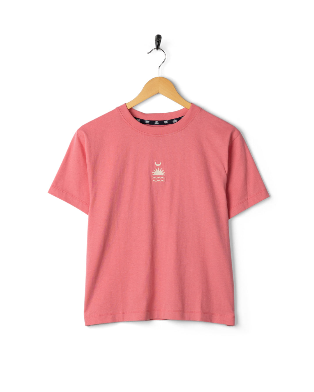 Saltrock Equinox Womens Boxy T-Shirt in Pink