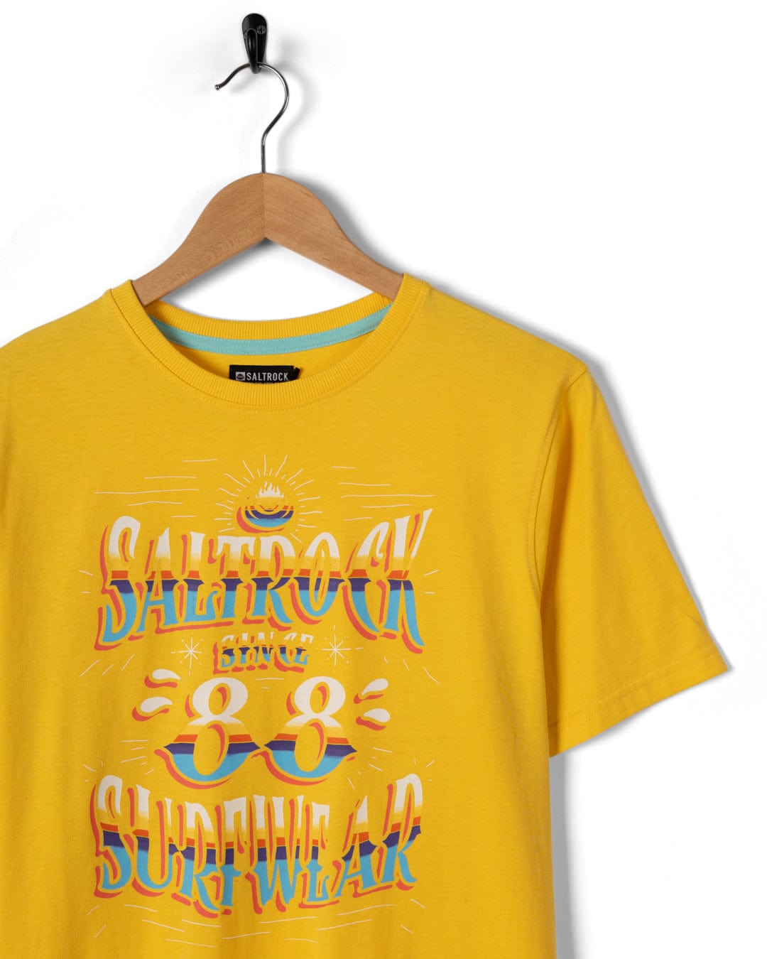 SALTROCK 'MEX LOGO' MENS T-SHIRT - YELLOW