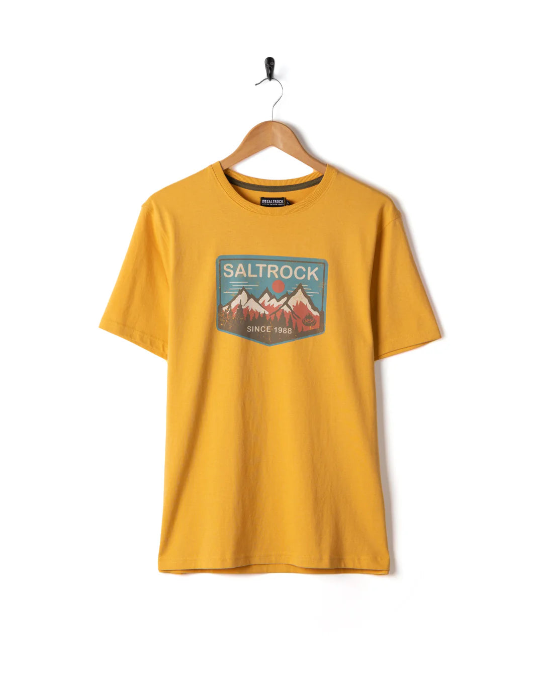 SALTROCK UPLANDS MENS T-SHIRT - GOLD