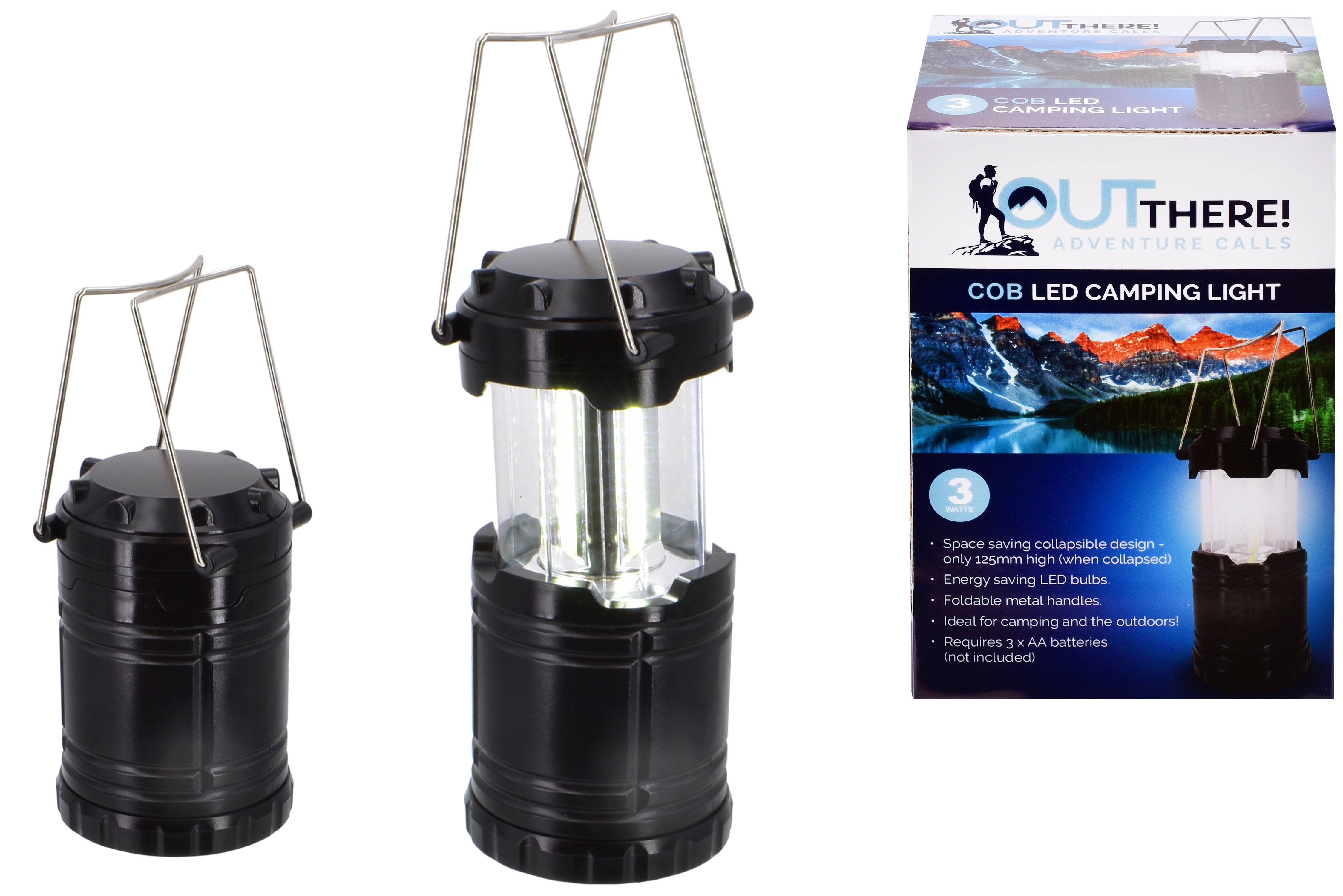 OUT THERE 3W COB CAMPING LIGHT