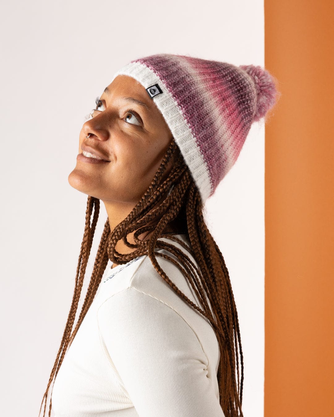 SALTROCK COSMIC BOBBLE HAT - PINK
