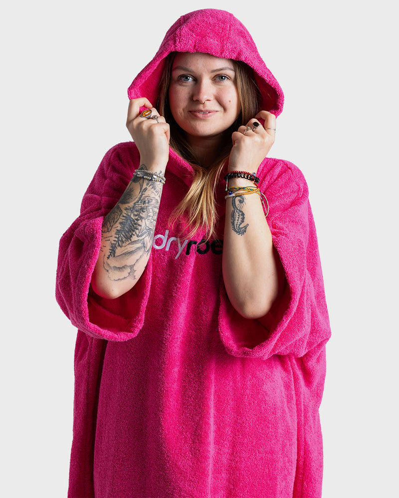 ORGANIC TOWEL dryrobe® - PINK
