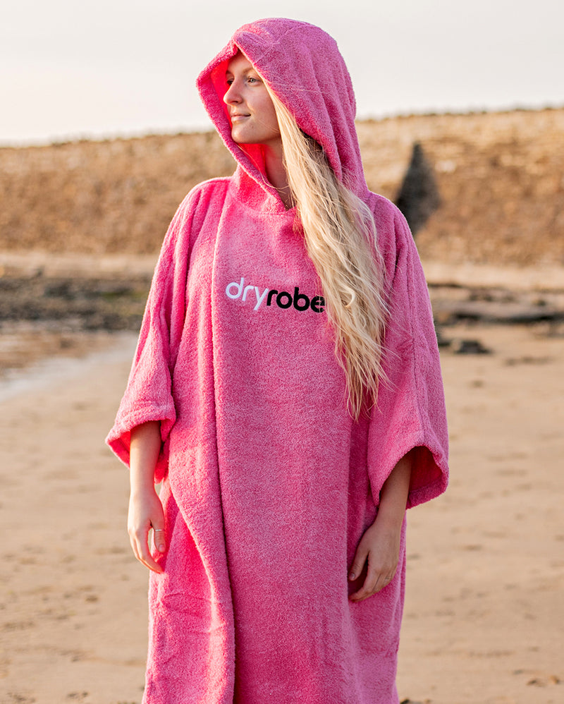 ORGANIC TOWEL dryrobe® - PINK