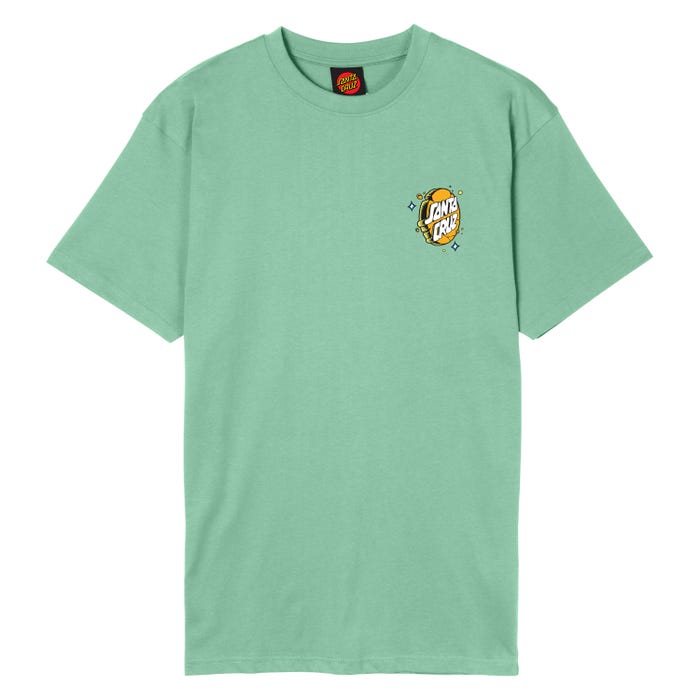 SANTA CRUZ LUCKY DAY T-SHIRT - JADE