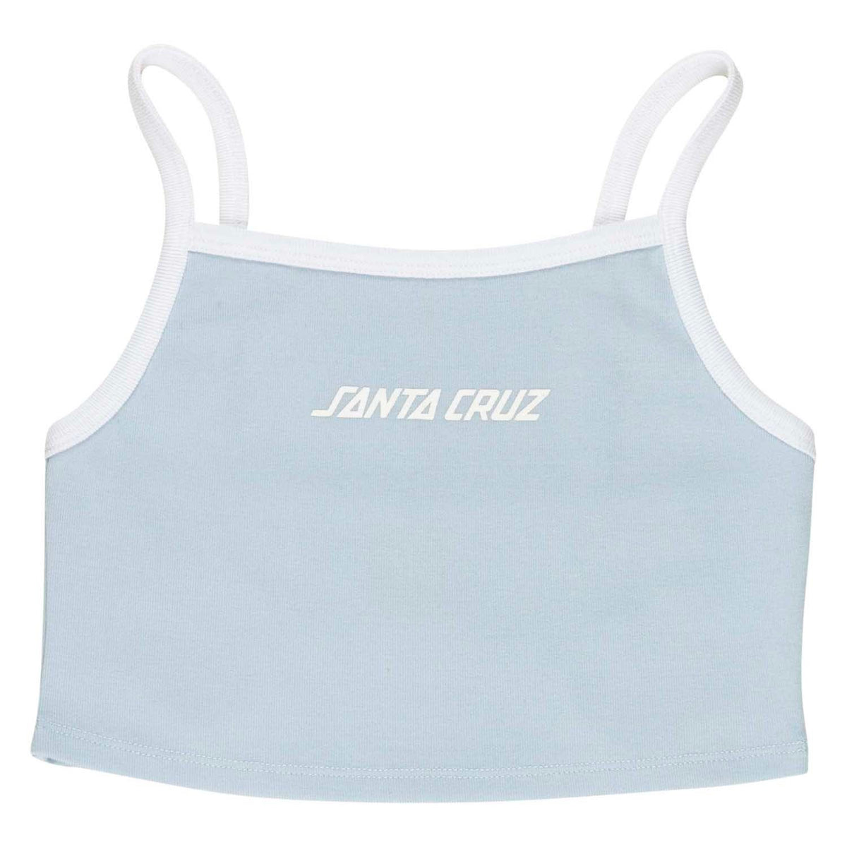 Santa Cruz Strip Contrast Vest - Fresh Blue/White