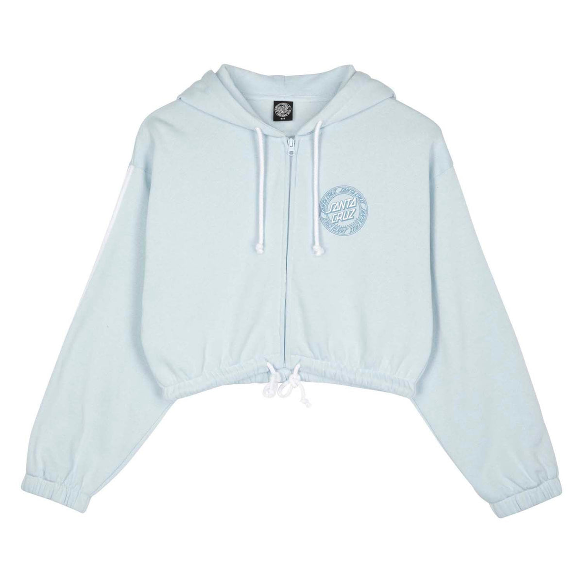Santa Cruz Check Outline Ringed Dot Zip - Fresh Blue