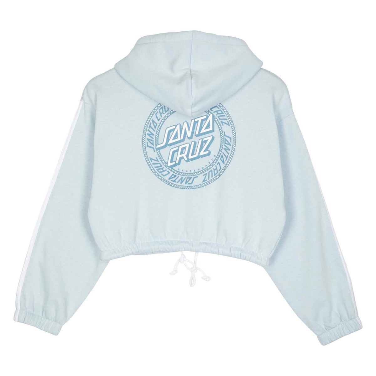 Santa Cruz Check Outline Ringed Dot Zip - Fresh Blue