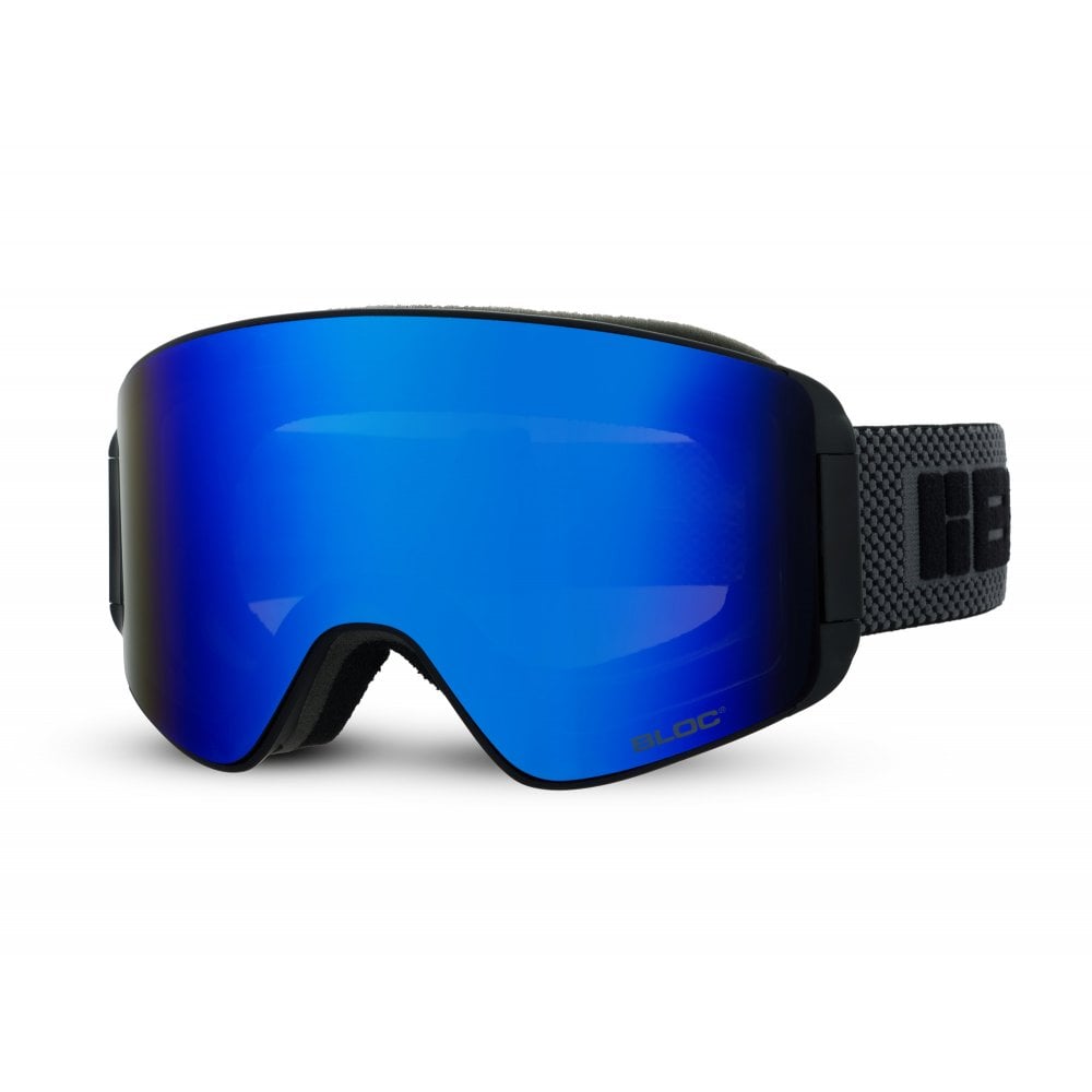 BLOC® EIGHTY FIVE - Matt Black/Blue Mirror Cat3