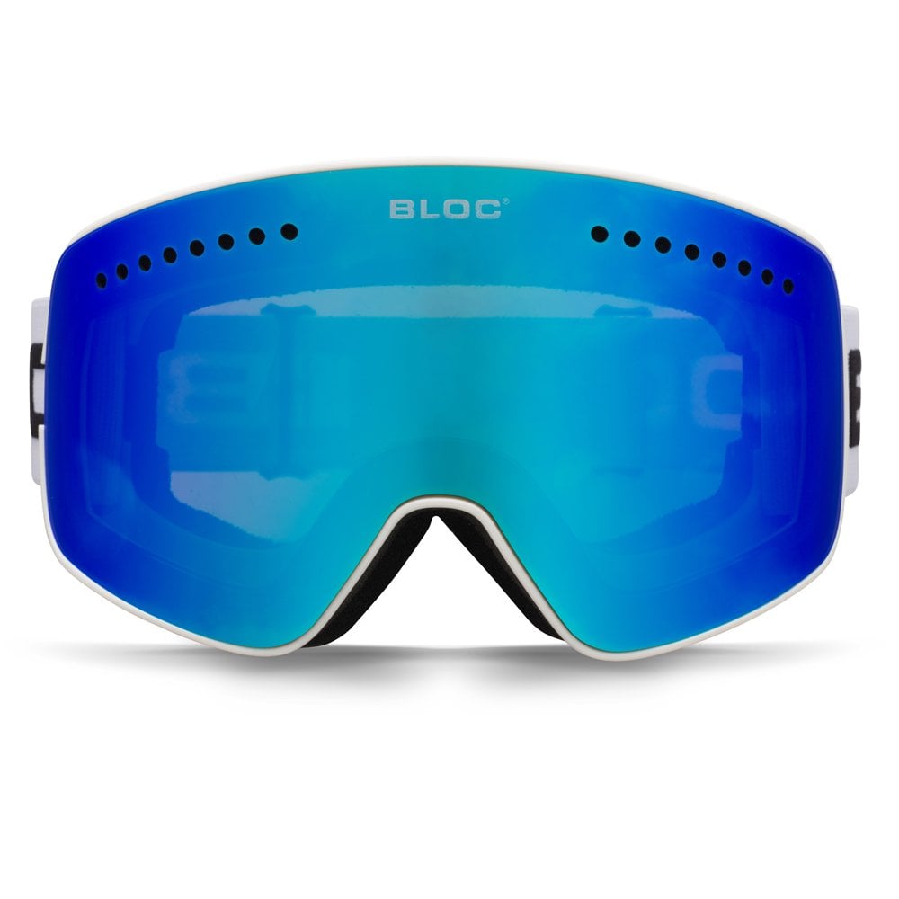 BLOC® FIFTY FIVE INTERCHANGEABLE 2 LENS - Matt White/Magnetic 2 lens system