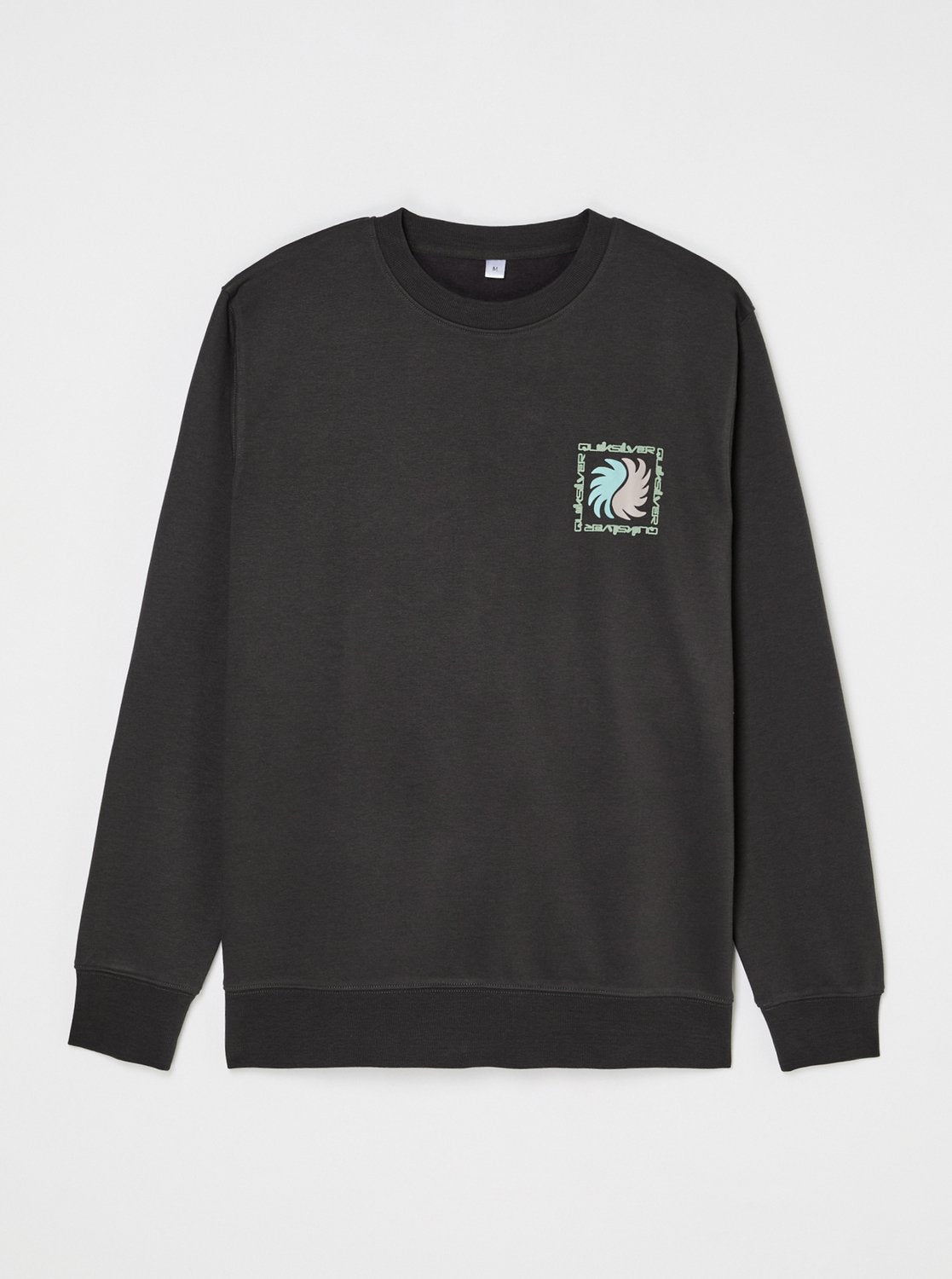 Quiksilver Vibes Men Black Crew Neck Sweatshirt
