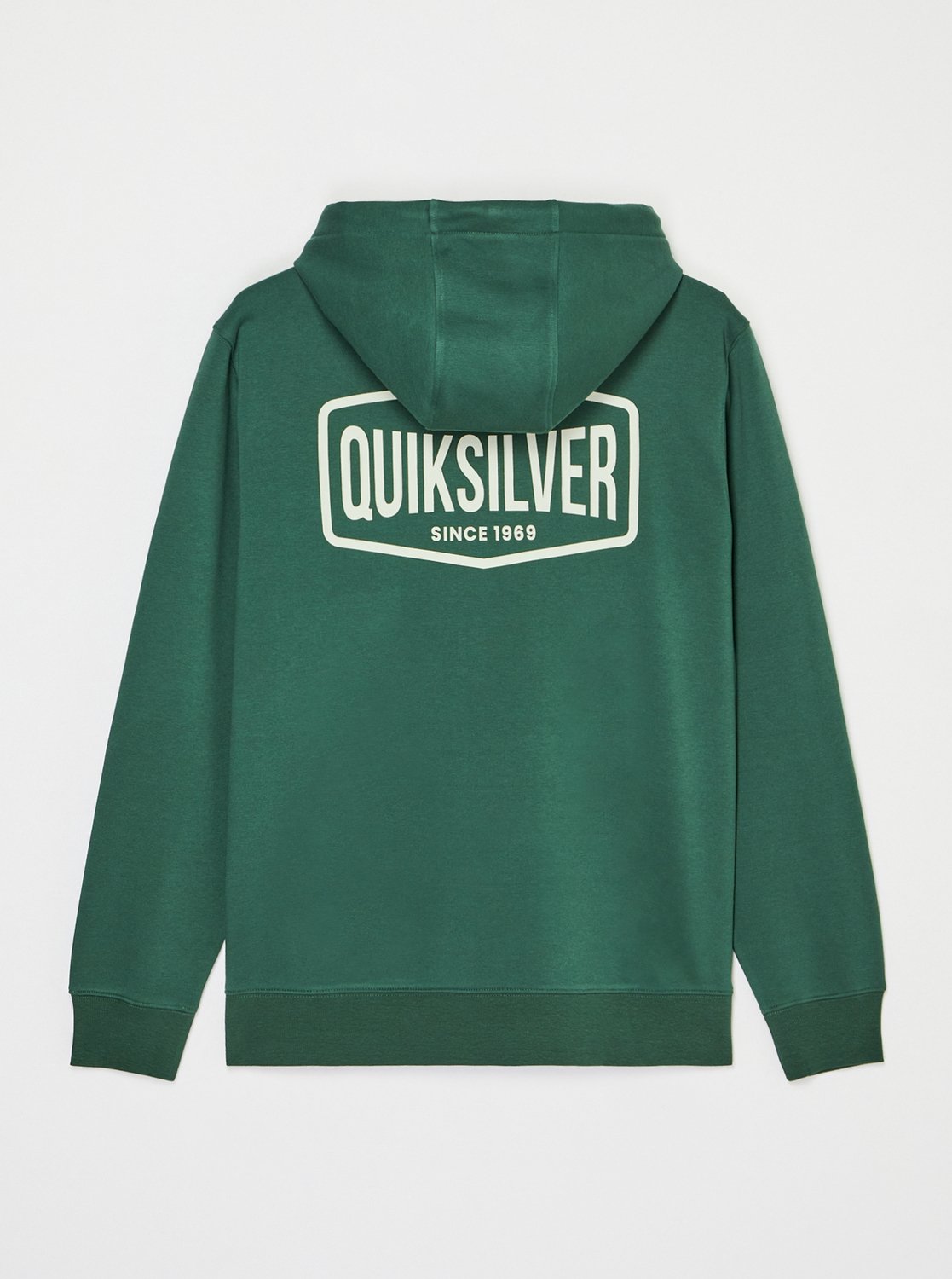 Quiksilver Surf Garage Men Green Hoodie