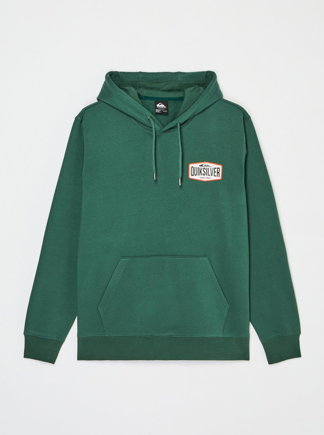 Quiksilver Surf Garage Men Green Hoodie