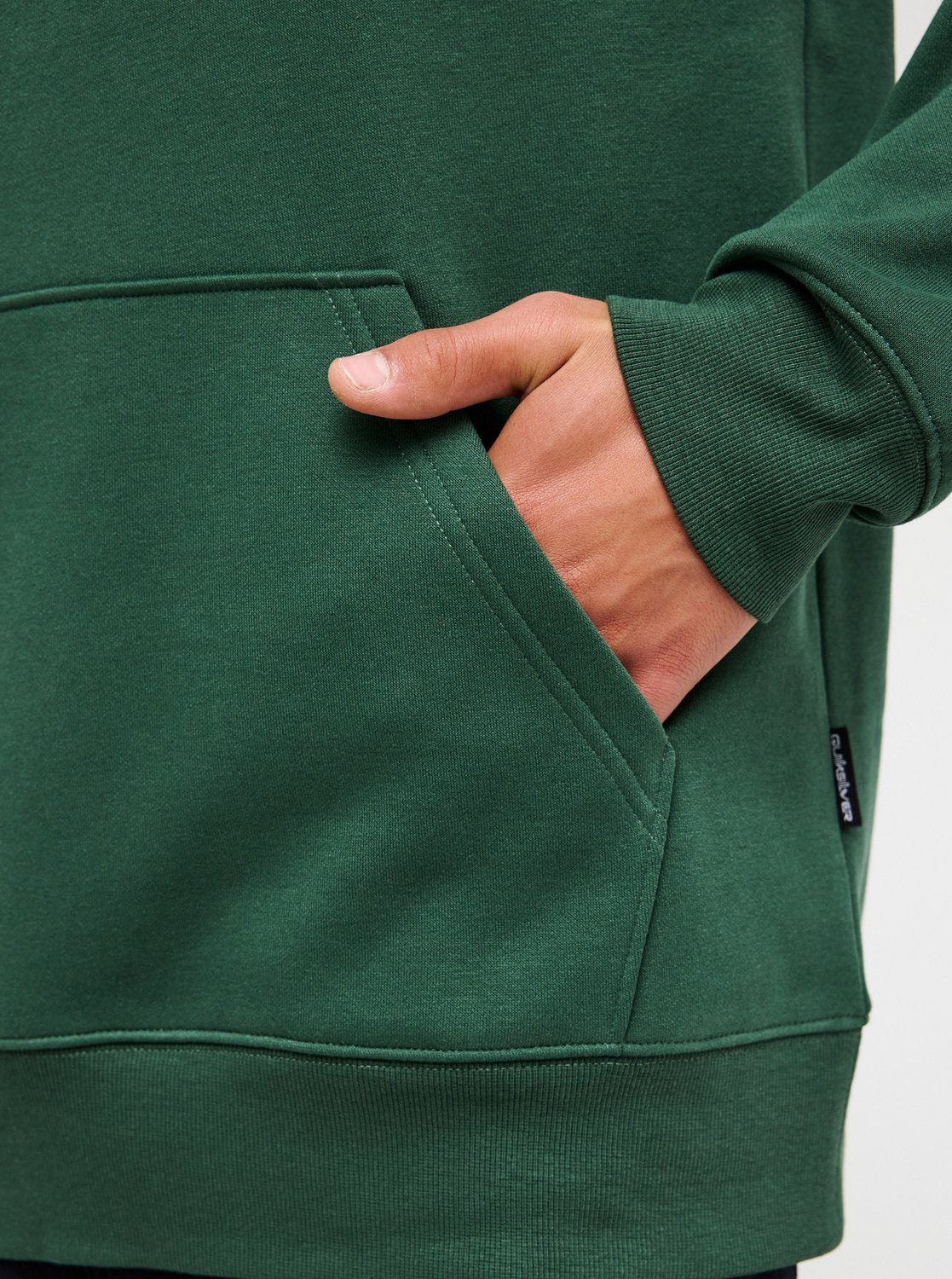 Quiksilver Surf Garage Men Green Hoodie