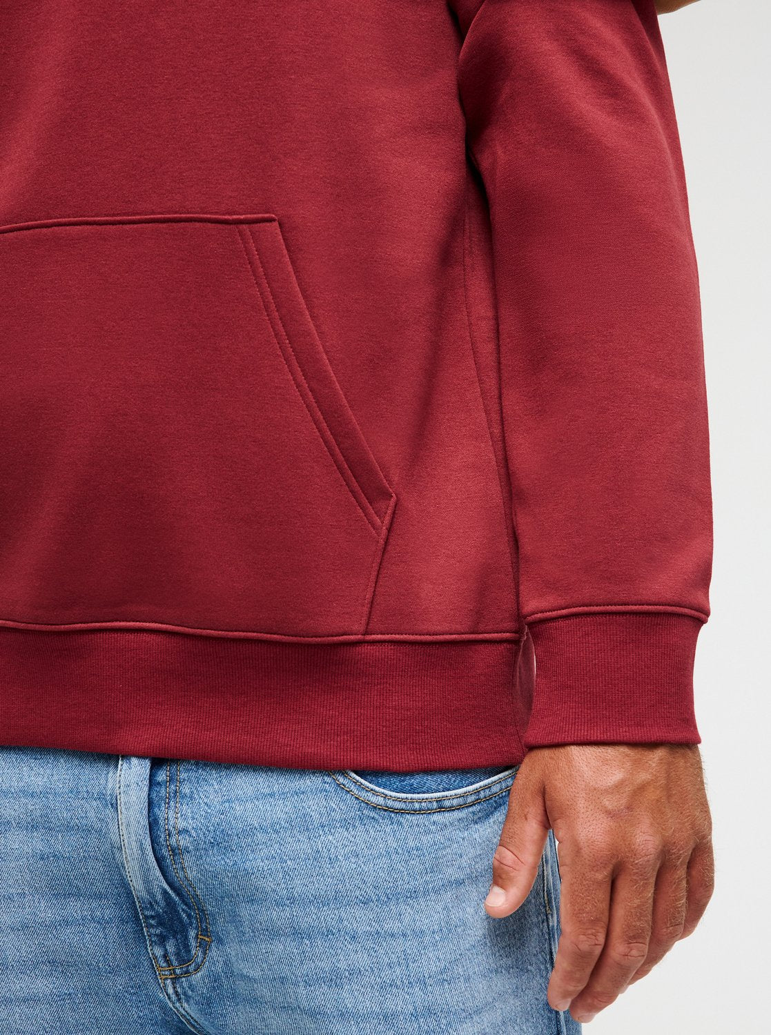 Quiksilver Fineline Men Red Hoodie