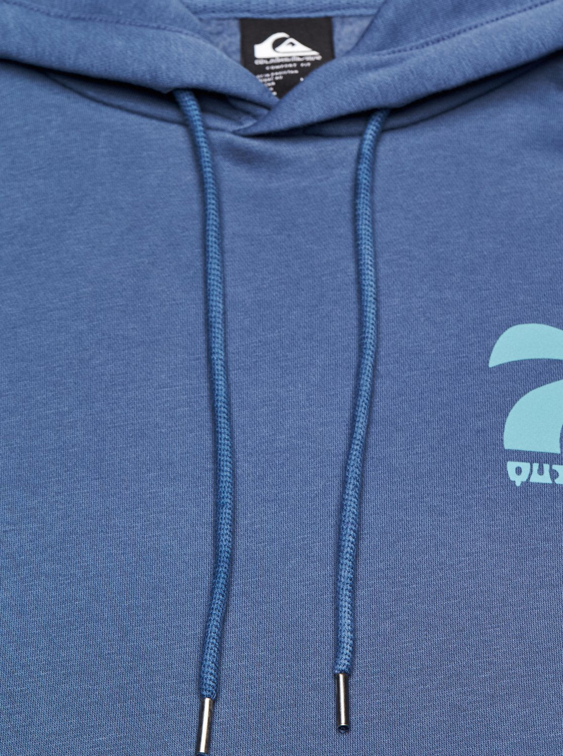Quiksilver Salt Water Palm Rise Men Blue Hoodie