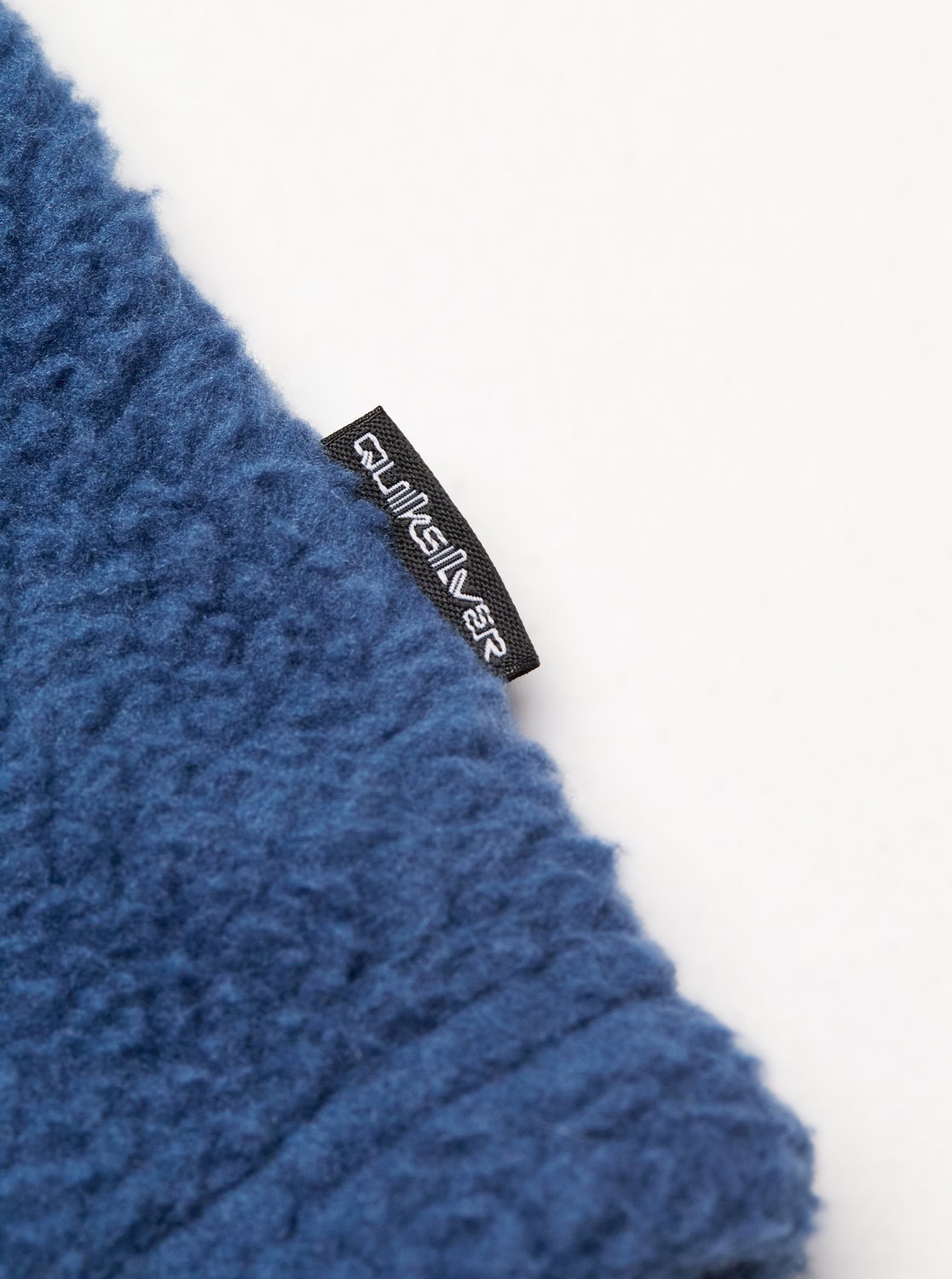 Quiksilver Clean Coast Men Blue Full Zip Fleece