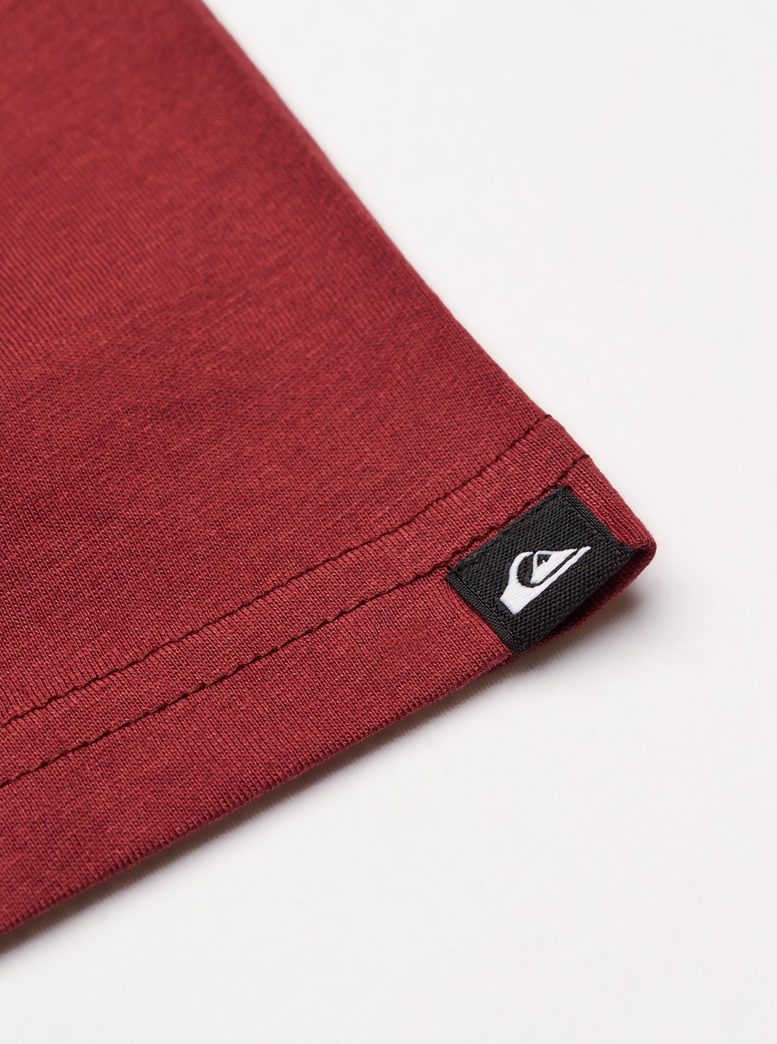 Quiksilver Ev Comp Logo Men Red Short Sleeve T-Shirt