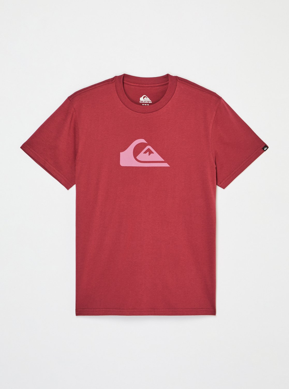 Quiksilver Ev Comp Logo Men Red Short Sleeve T-Shirt