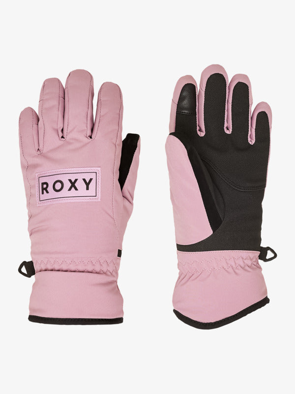 Roxy Freshfield Girl - Youth Technical Snow Gloves - Discreet Mauve
