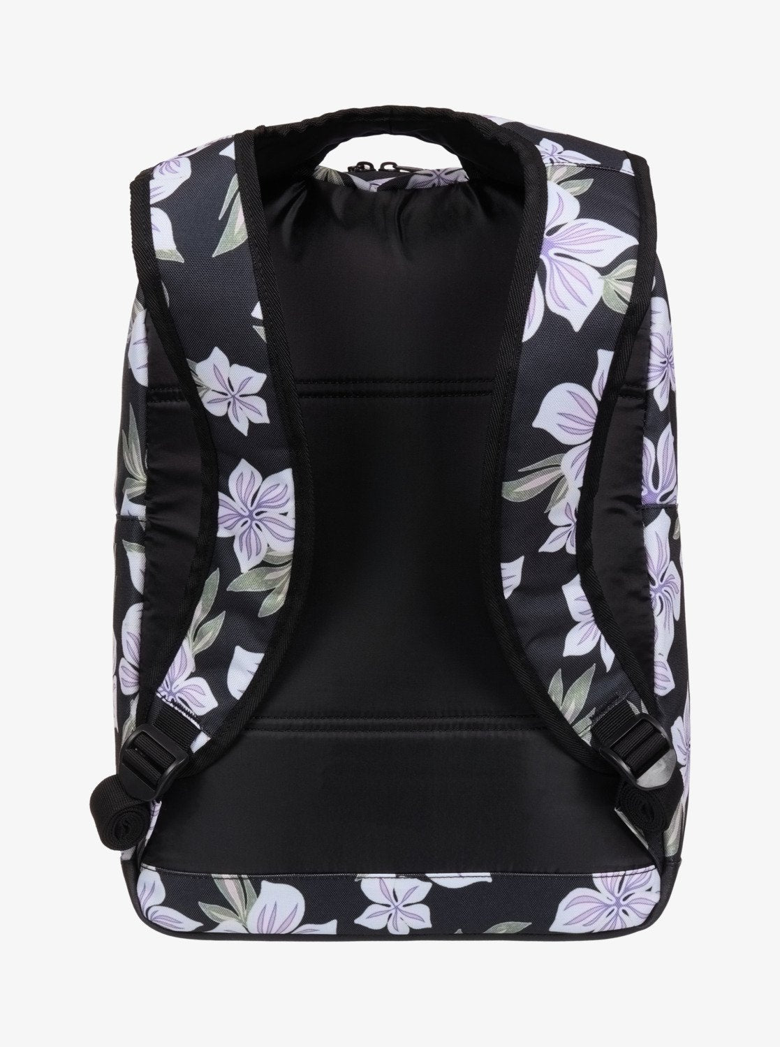Roxy Here You Are Printed Women Black Medium Backpack