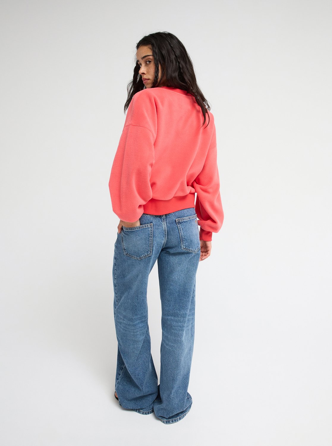 Roxy Surf Crush Women Blue Loose Denim Jeans