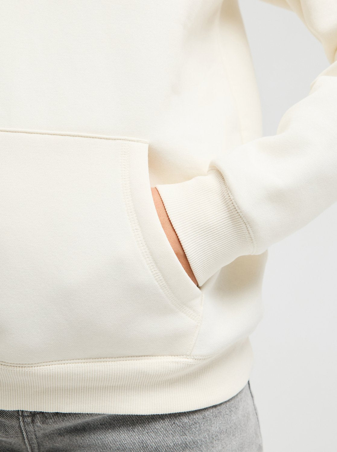 Roxy Surf Stoked Brushed Art Women White Hoodie