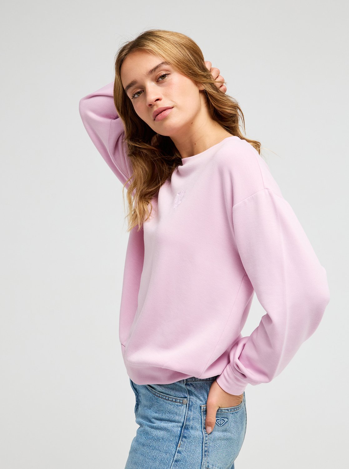 Roxy Surfing By Moonlight Women Pink Super-Soft Lounge Top