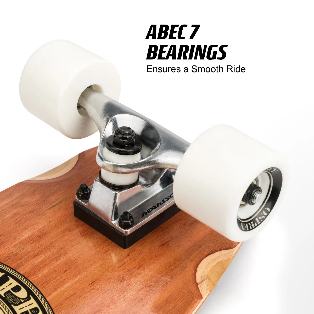 Osprey  27.5" Cruiser Skateboard - In Skate We Trust