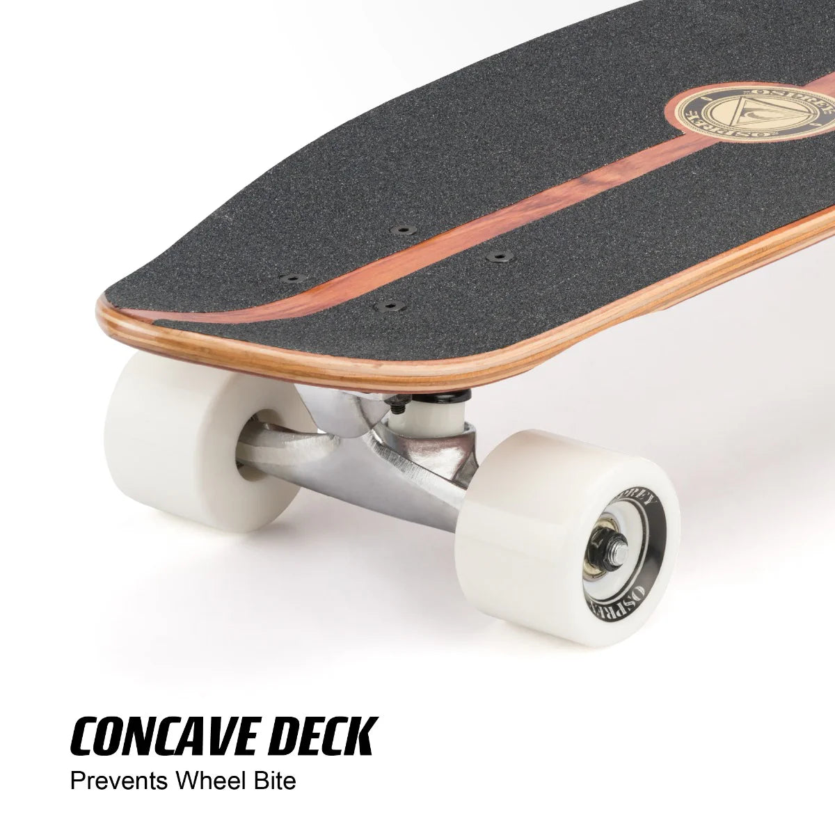 Osprey  27.5" Cruiser Skateboard - In Skate We Trust