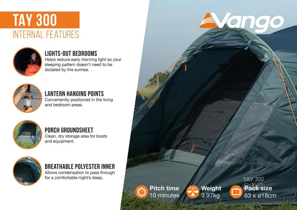 VANGO TAY 300 - DEEP BLUE