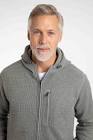 Weird Fish Lockie Full Zip Bonded Fleece - Limestone