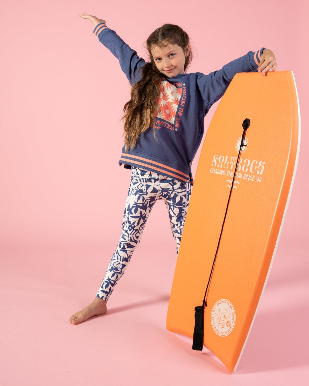 SALTROCK 'SUN FOLLOWER' KIDS LONGLINE POP HOOD
