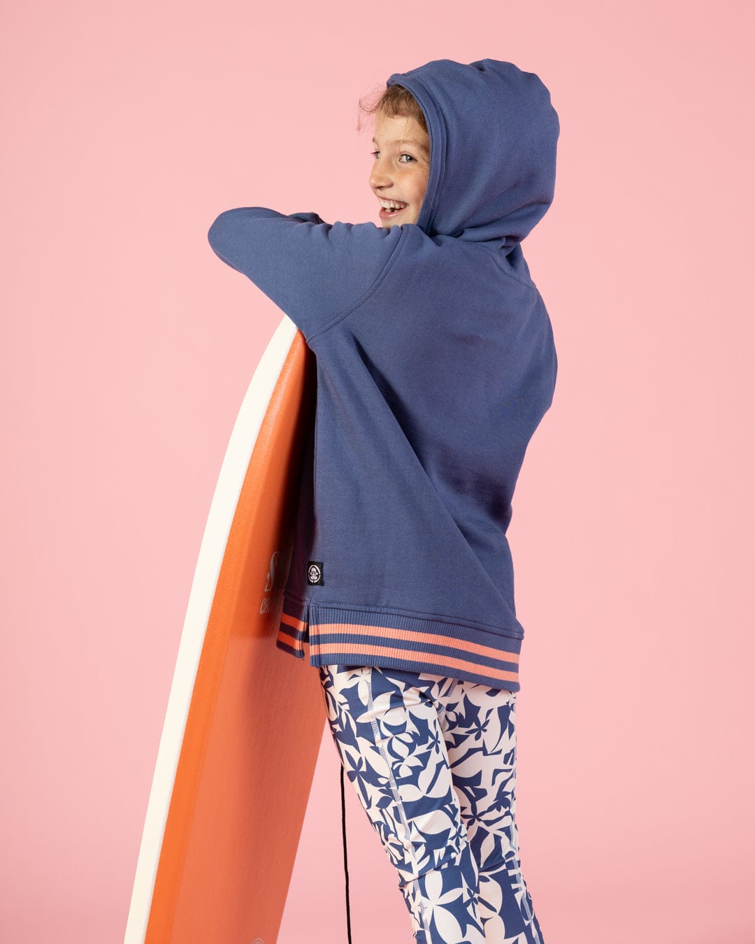 SALTROCK 'SUN FOLLOWER' KIDS LONGLINE POP HOOD