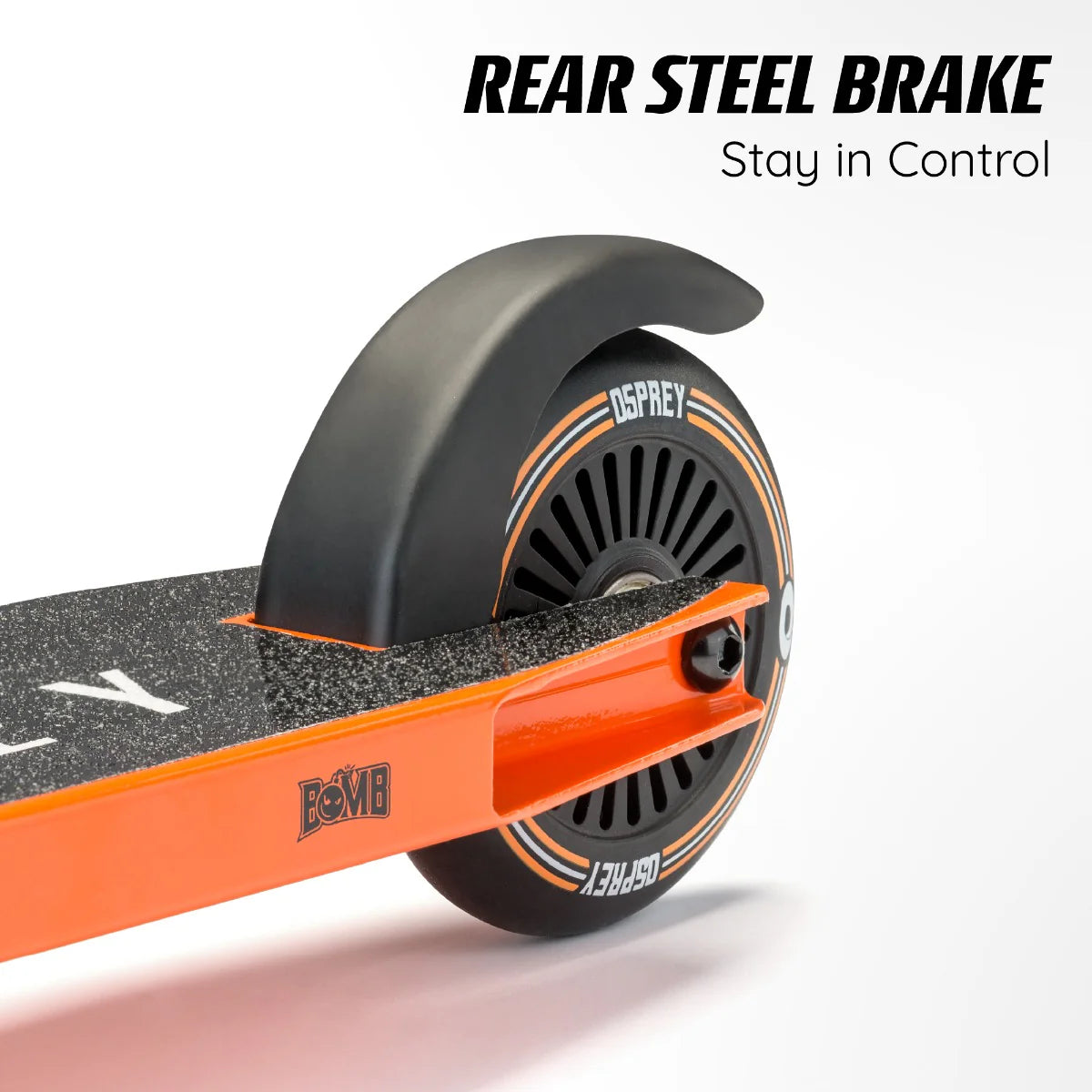 OSPREY 'BOMB' STUNT SCOOTER - ORANGE