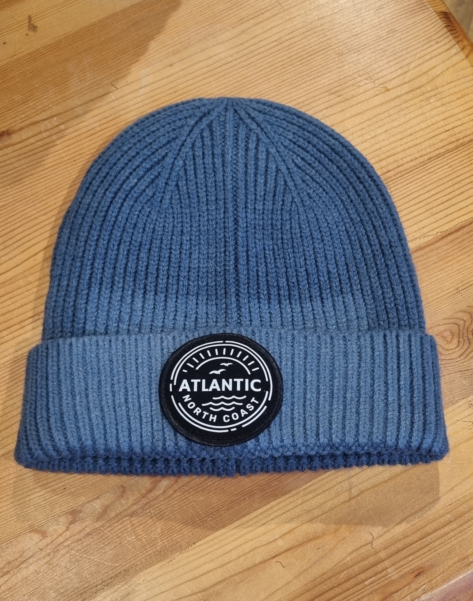 Atlantic Apparel North Coast Patch Beanie - Airforce