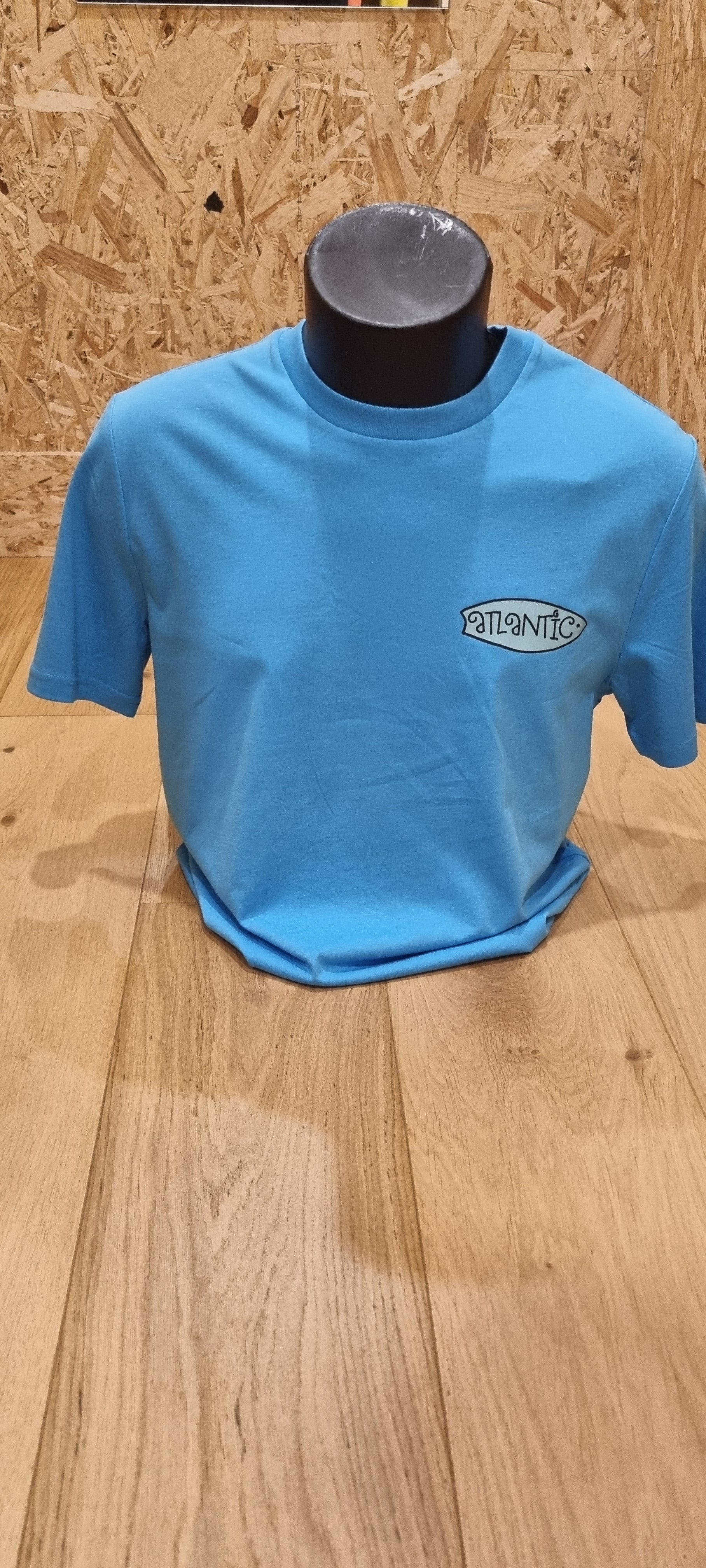 Atlantic Apparel 'Surf Team' Short Sleeve Unisex T-Shirt - Blue