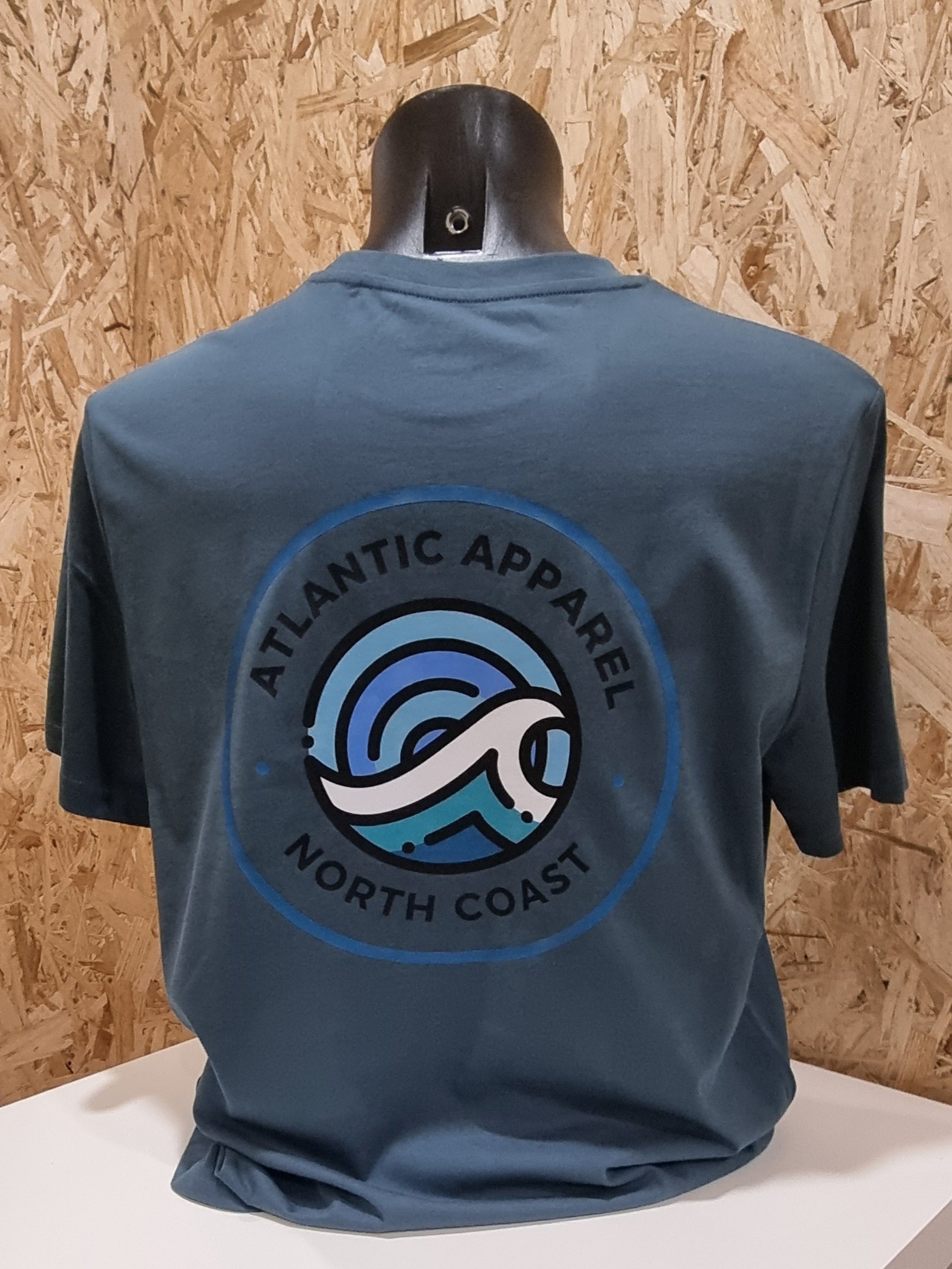 Atlantic Apparel 'Swell' Short Sleeve Unisex T-Shirt - Stargazer Green