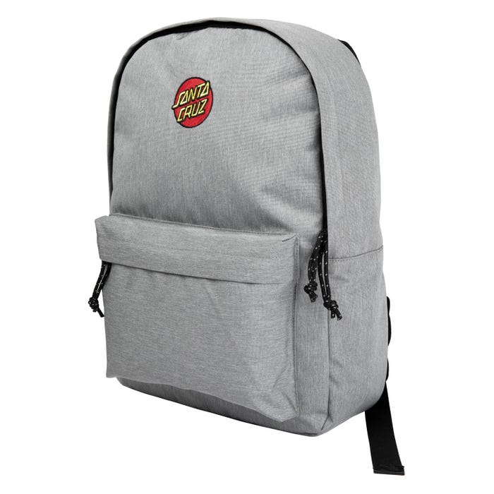 SANTA CRUZ CLASSIC DOT EMB BACKPACK - STONE GREY