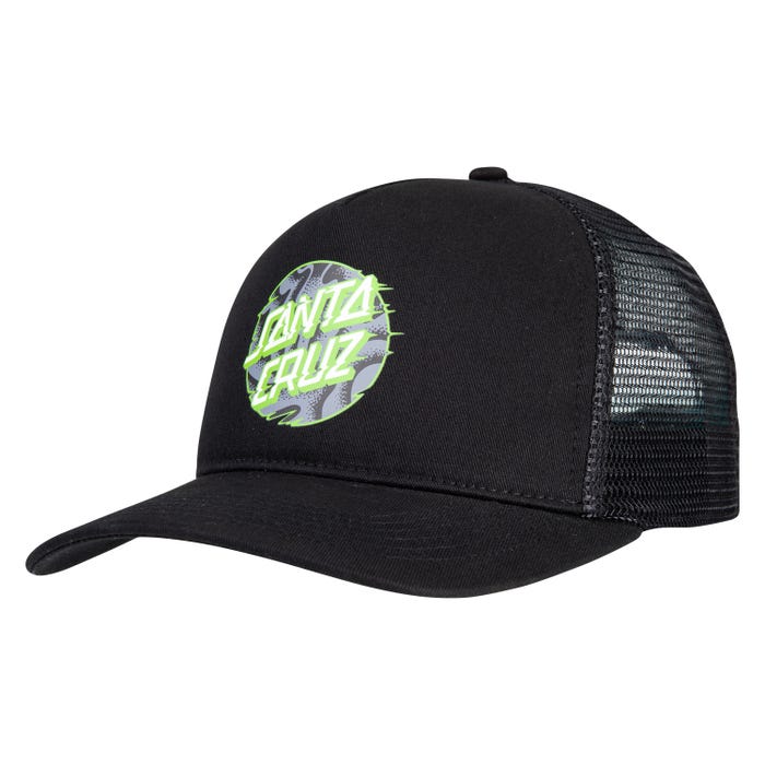 SANTA CRUZ VIVID SLICK DOT MESHBACK CAP