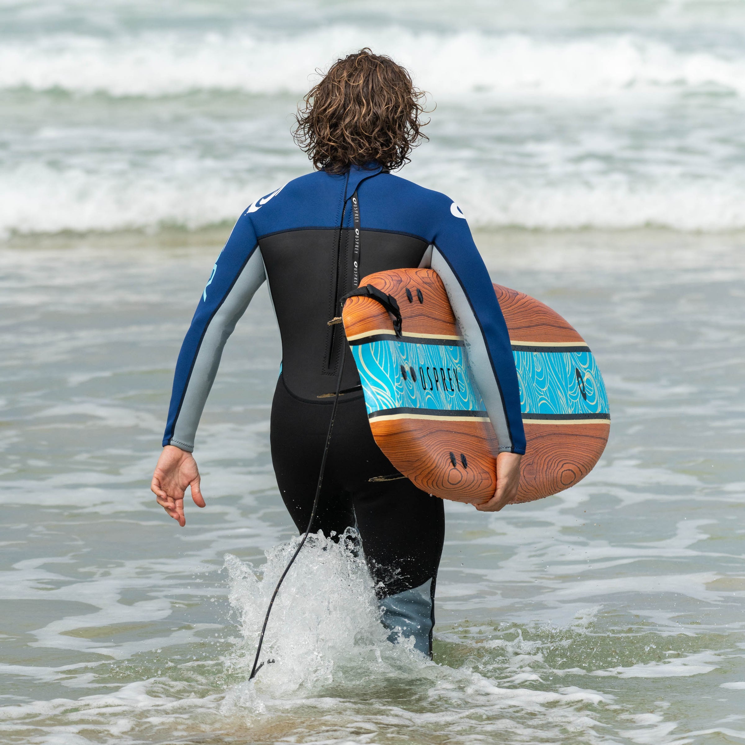 OSPREY 8'2" SOFTBOARD - WOOD