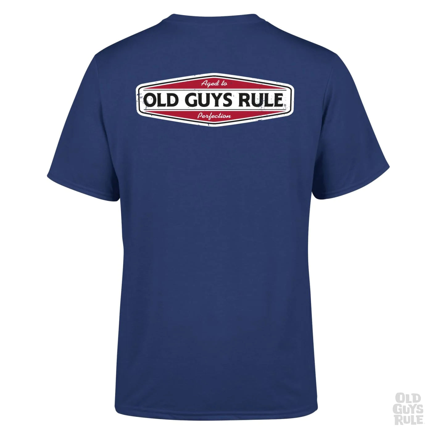 OLD GUYS RULE 'AGED TO PERFECTION II' T-SHIRT - METRO BLUE