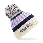 ATLANTIC 'HYGGE' STRIPED BEANIE - BLUEBERRY CHEESECAKE - Atlantic Kayaks & Leisure