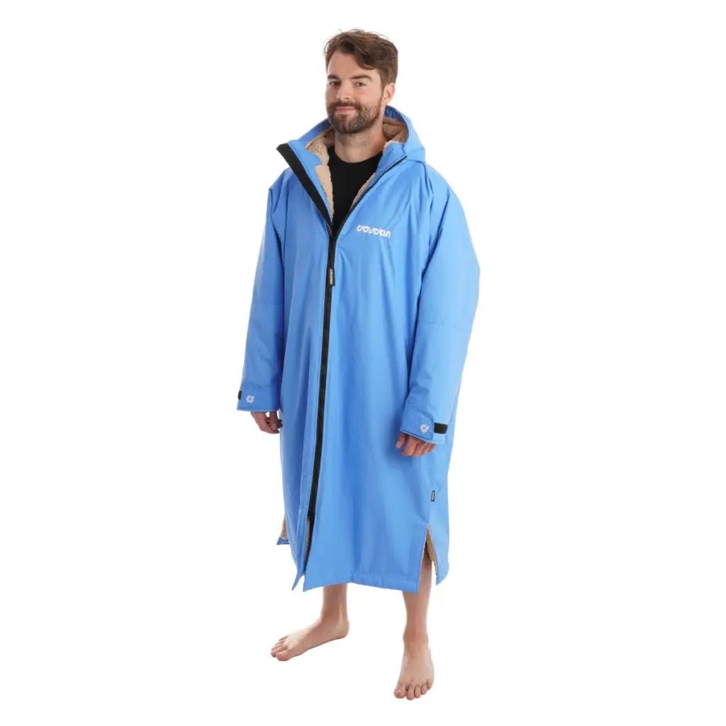 COUCON CHANGING ROBE ADULT LONG SLEEVE - ELECTRIC BLUE - Atlantic Kayaks & Leisure